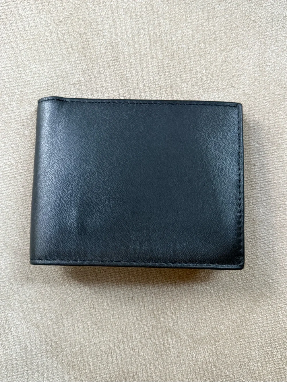 Polo Ralph Lauren classic leather bifold wallet